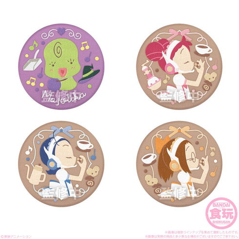 『おジャ魔女どれみ』【食玩】 刺繍缶バッジビスケット【BOX】